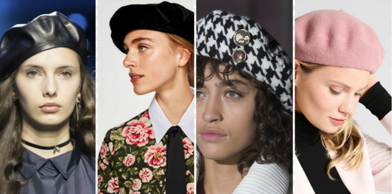 Les tendances automne-hiver de cette année : les bonnets, les bérets et les chapeaux